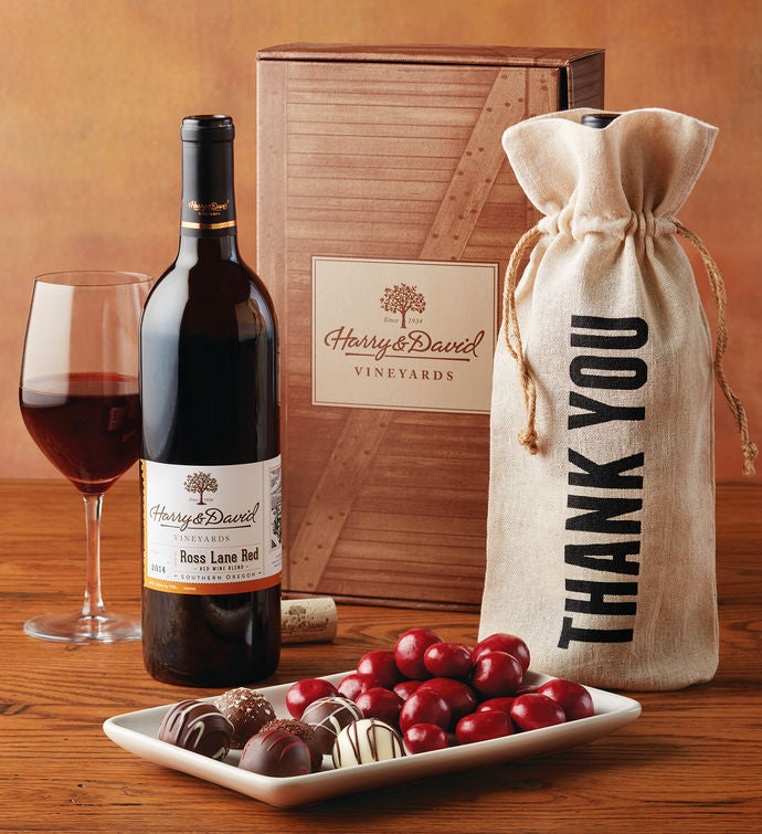 Thank You Gifts Unique Baskets, Treats & Wine Harry & David