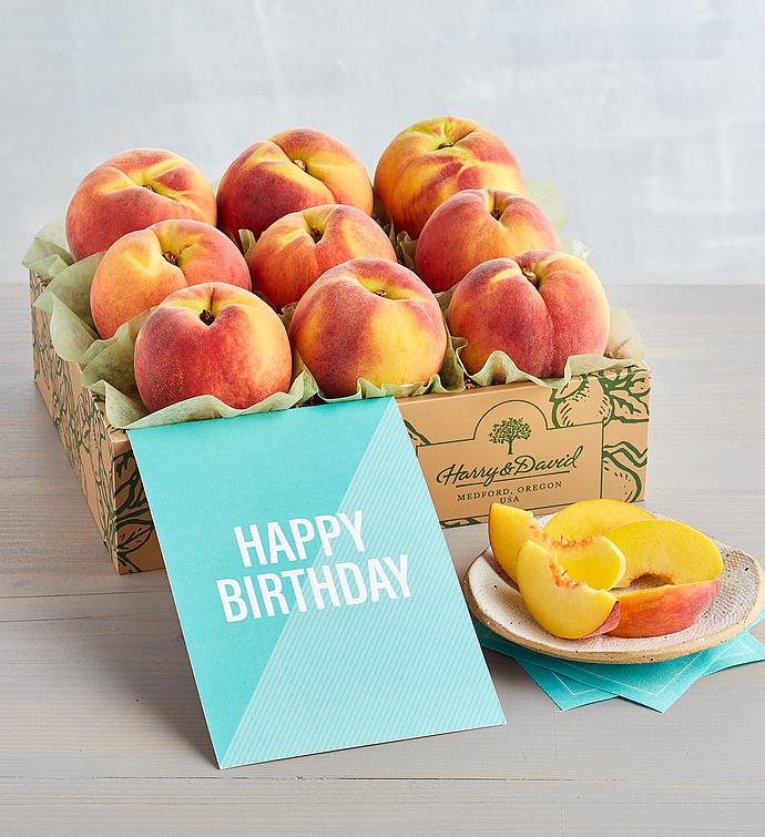 "Happy Birthday" Oregold® Peaches