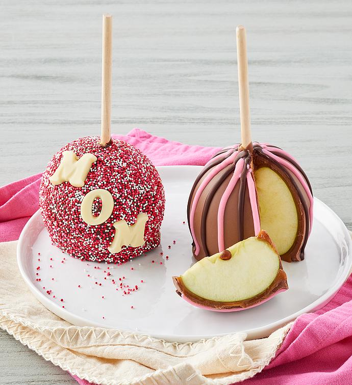 Mother's Day Belgian Chocolate Covered Caramel Apples