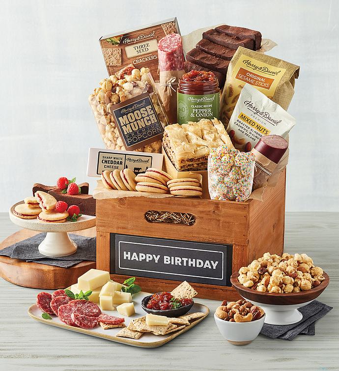 Deluxe “Happy Birthday” Gift Basket