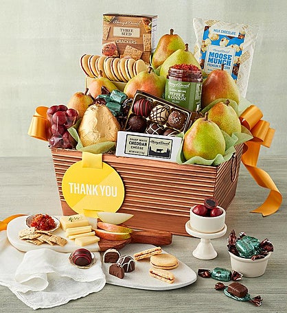 "Thank You" Deluxe Favorites Gift Basket 