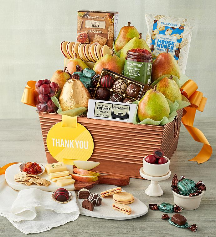 “Thank You” Deluxe Favorites Gift Basket