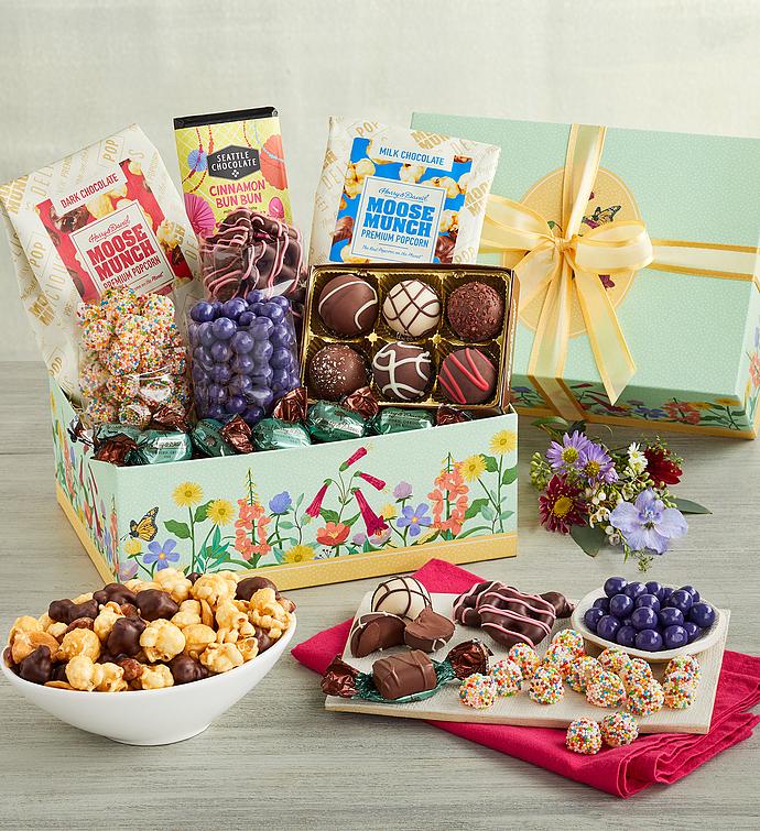 Blooming Box of Sweets for Mom