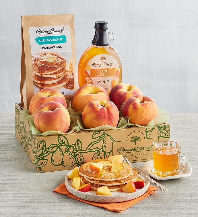 Oregold® Peaches Pancake Breakfast