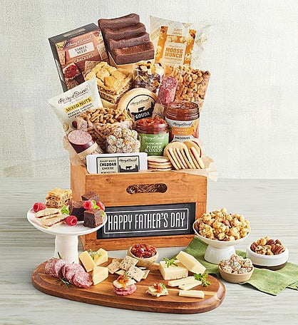 Deluxe Father's Day Chalkboard Crate