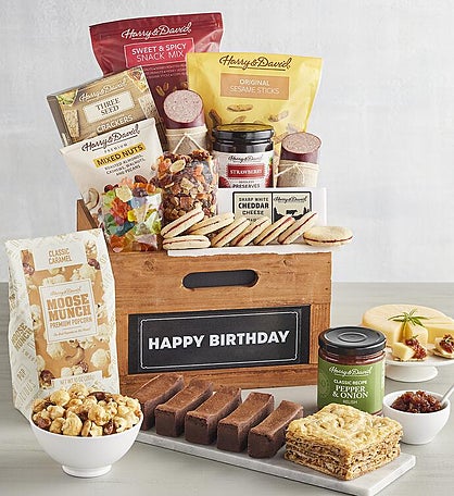 Grand "Happy Birthday" Gift Basket