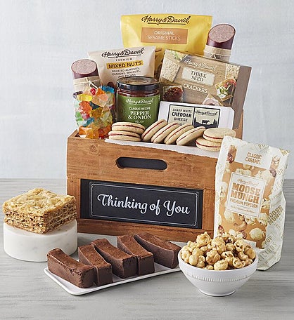 Deluxe "Thinking of You" Gift Basket