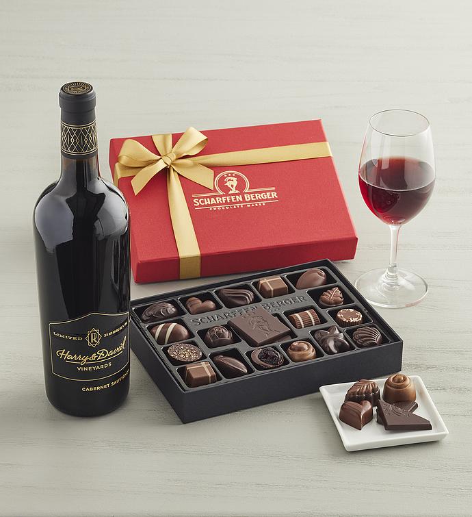 Scharffen Berger® Crimson Edition Chocolatier's Collection 20 Pc with Reserve Cabernet Sauvignon
