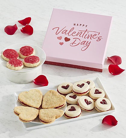 Valentine's Day Cookie Gift Box