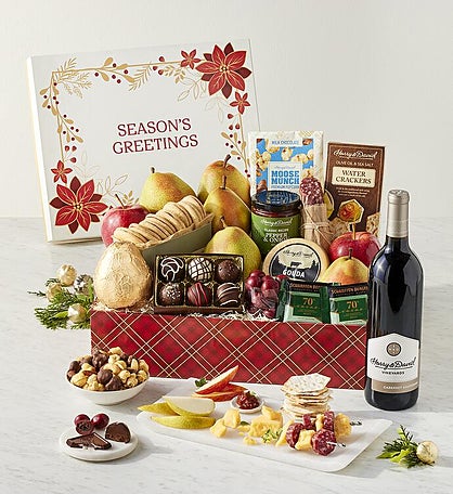 Holiday Founders' Favorites Gift Box with Wine