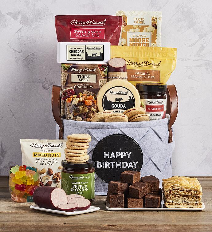 Grand "Happy Birthday" Gift Basket