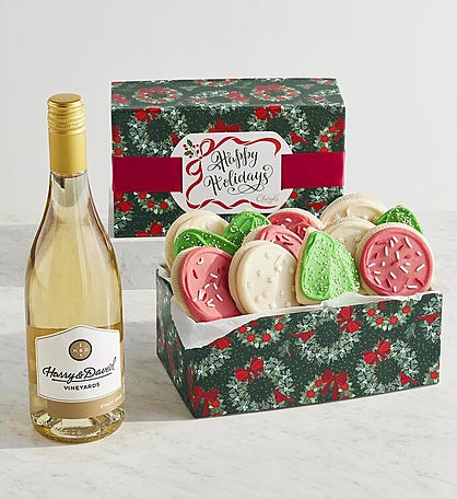 Harry & David® Wine with Cheryl's® Holiday Cookies