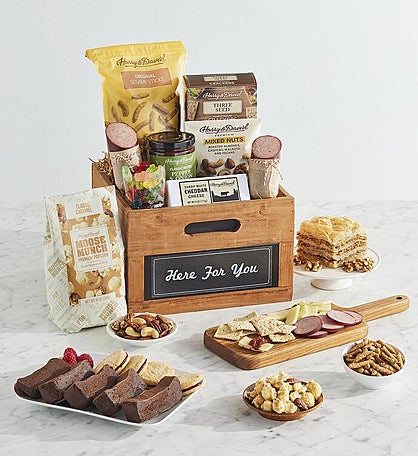 Deluxe "Here for You" Gift Basket
