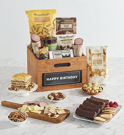 Deluxe "Happy Birthday" Gift Basket
