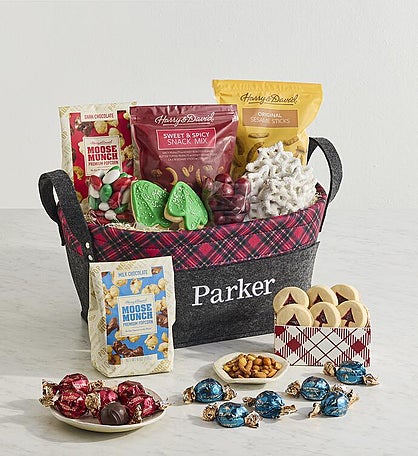Personalized Christmas Gift Basket
