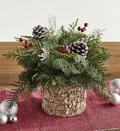 Holiday Rustic Centerpiece