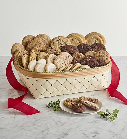 Deluxe Holiday Cookie Basket