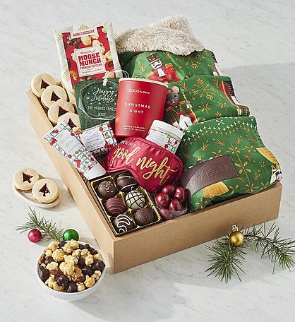 Grand Holiday Self-Care Gift Box with Personalized Ornament