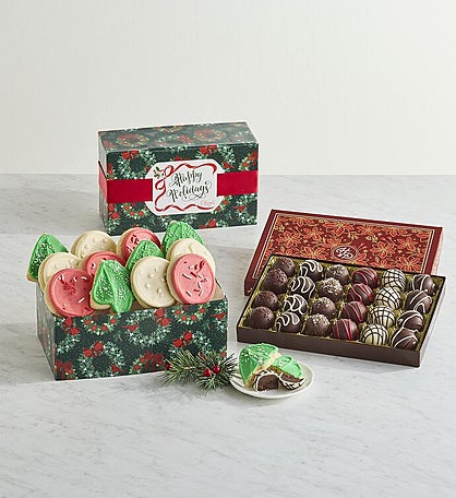 Signature Holiday Truffles with Cheryl's® Holiday Cookies