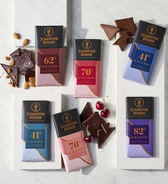 Scharffen Berger® Chocolate Bars Pick 6