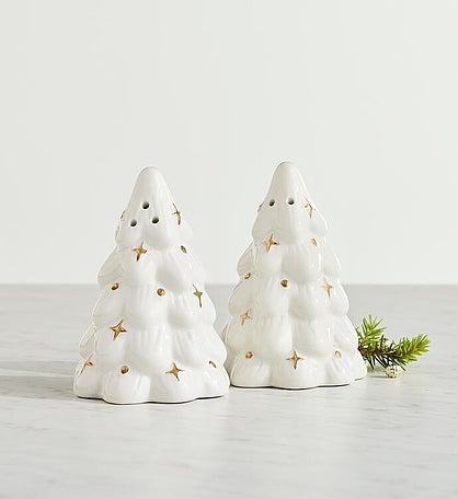 Holiday Trees Salt and Pepper Shakers