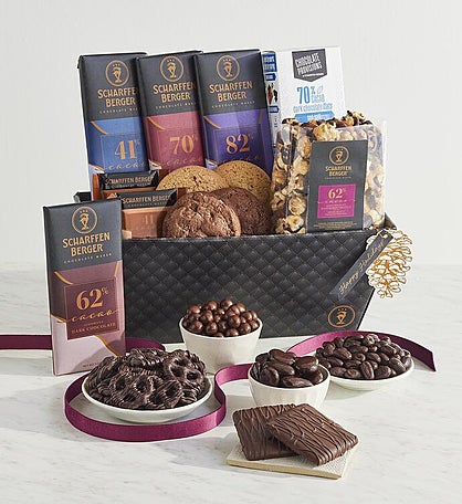 Scharffen Berger™ Chocolate Holiday Artisan Indulgence Gift Basket