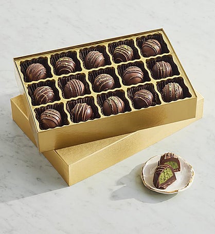 Dubai-Inspired Belgian Chocolate Truffles