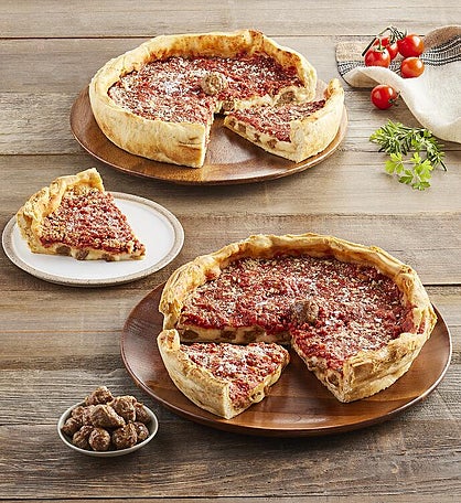 Giordano's Chicago-Style Deep Dish Sausage Pizza Duo
