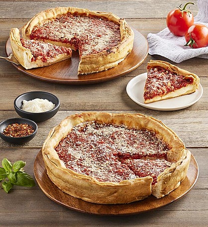 Giordano's Chicago-Style Deep Dish Cheese Pizza Duo