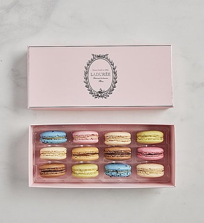 Ladurée Macaron Pink Gift Box of 12