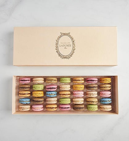 Ladurée Macaron Peach Gift Box of 35