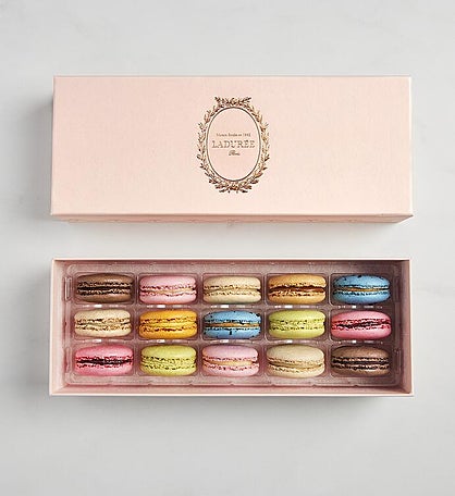 Ladurée Macaron Pink Gift Box of 15
