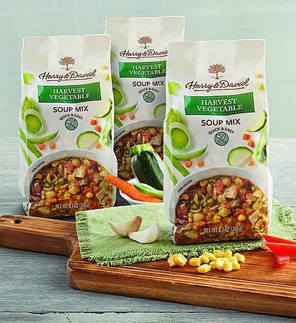Harvest Vegetable with Pasta Soup Mix - 3 Pack