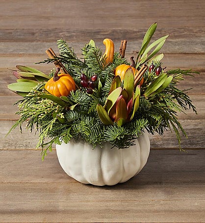 Harvest Pumpkin Centerpiece