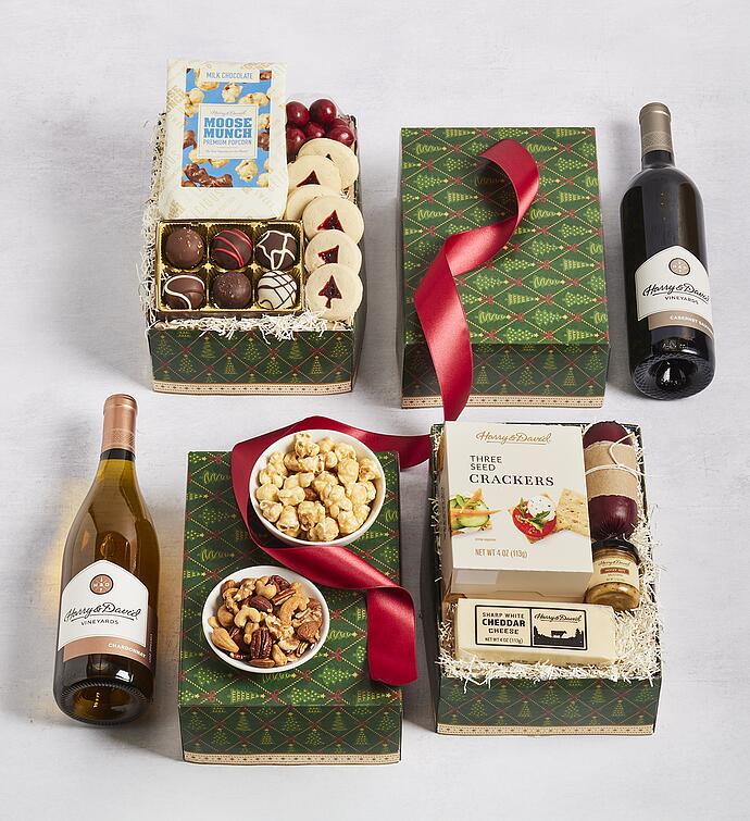 Holiday Sweet and Savory Duo with Wine