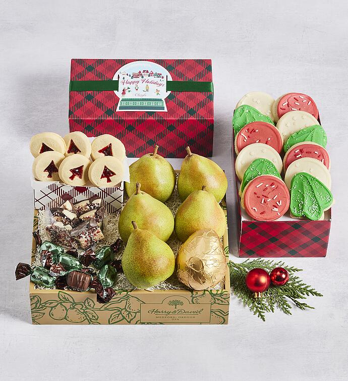 Classic Christmas Gift Box with Cheryl's® Holiday Cookies