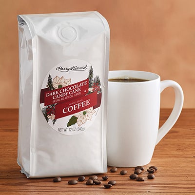 Dark Chocolate Candy Cane Coffee Dark Chocolate Candy Cane Coffee