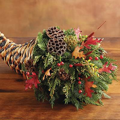 Harvest Cornucopia Centerpiece Harvest Cornucopia Centerpiece