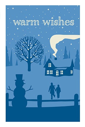 Warm Wishes - Cool Blue