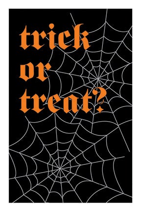 Trick-or-Treat Spider Web