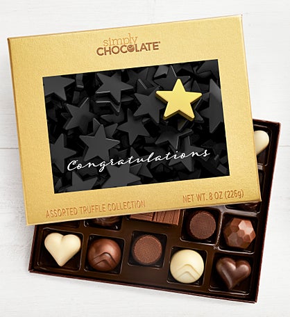 Congratulations Star 19pc Chocolate Box