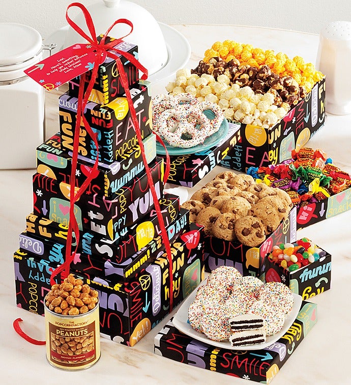 Fun With Snacks Towers