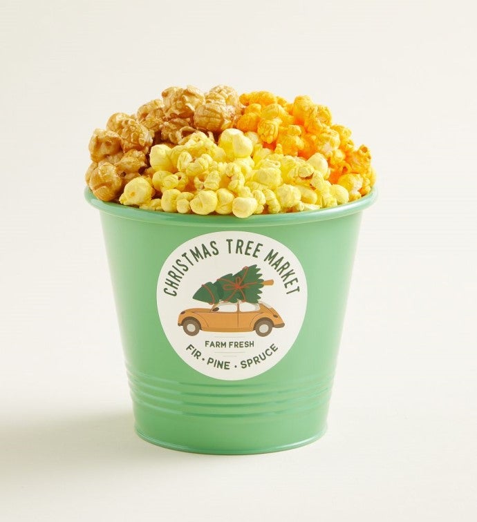 Christmas Tree Market Gift Bin