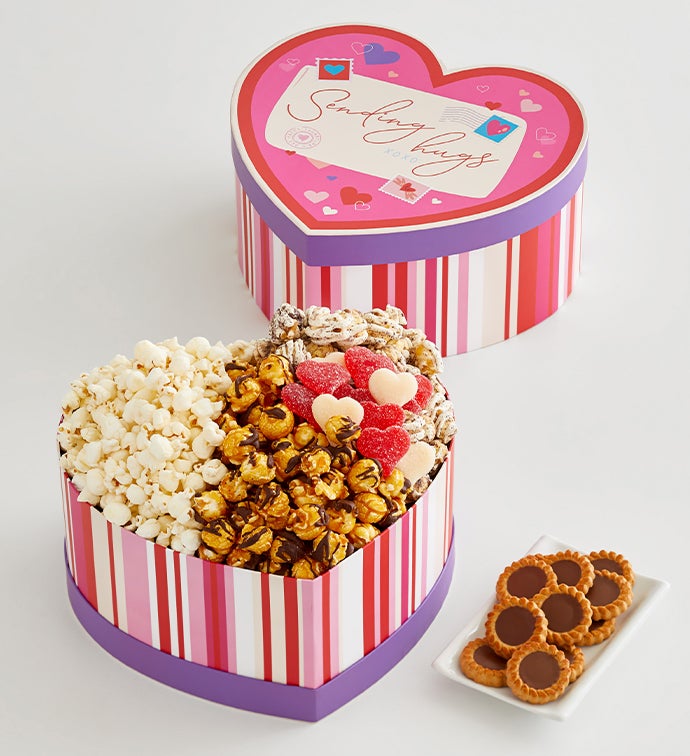 Sending Hugs Heart Gift Box