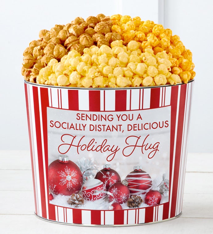 Tins With Pop® Sending You A Socially Distant Delicious Holiday Hug Ornaments