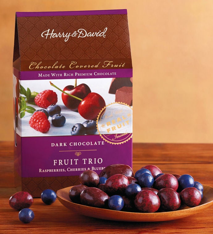 Chocolate Covered Nuts & Dried Fruits | Harry & David