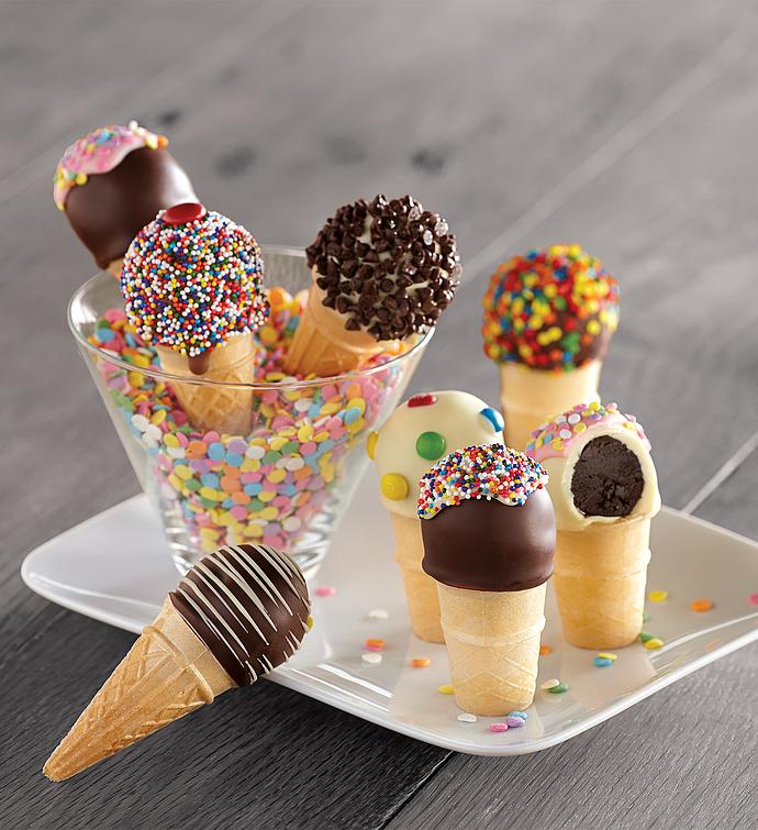 Ice Cream Cone Cake Pops