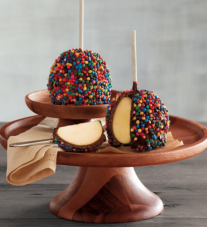 Birthday Caramel Apples