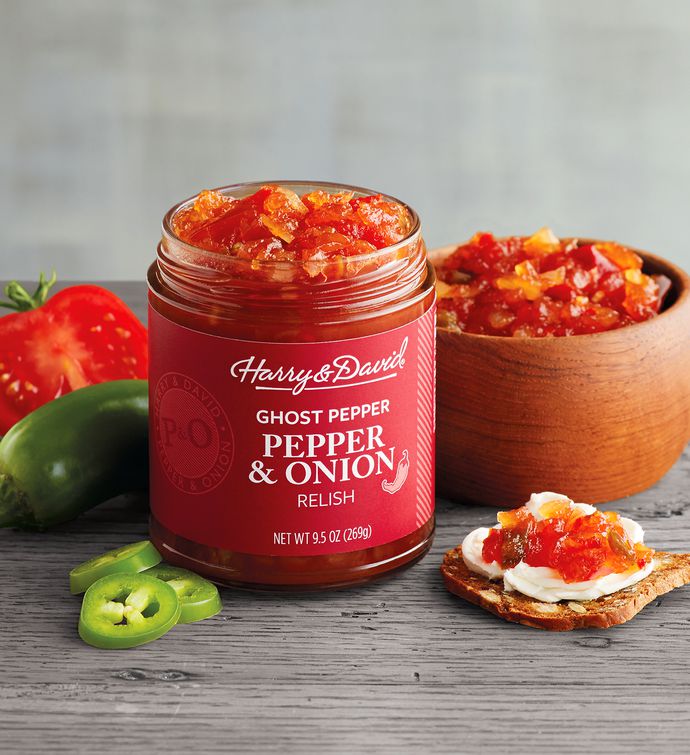 Pepper & Onion Relish with Ghost Pepper