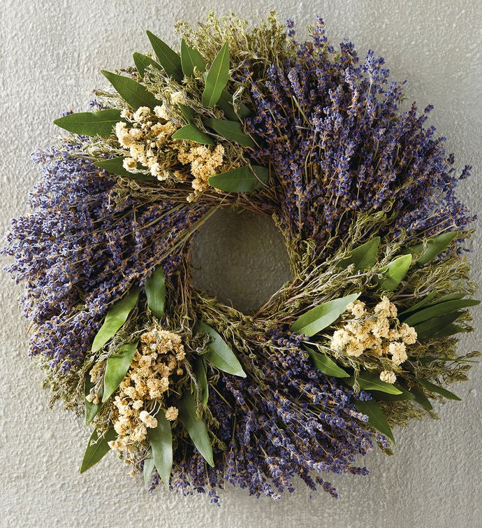 Decorative Wreaths Dried Lavender Wreath | Decorative Wreath Delivery | Harry & David